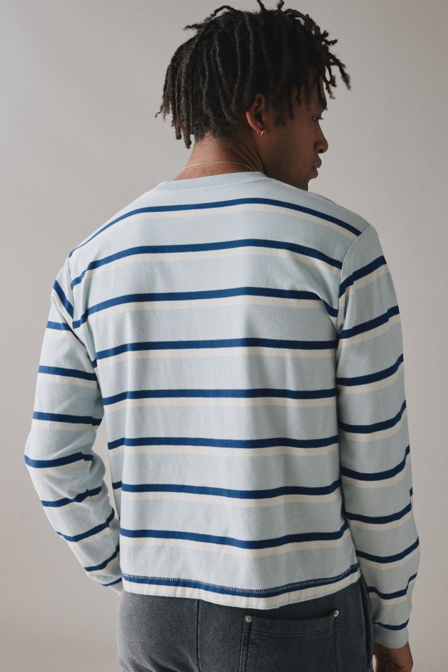 BDG Bonfire Stripe Cropped Long Sleeve Tee #2