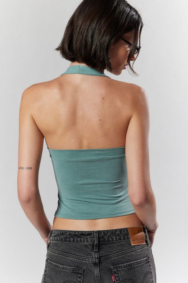 Silence + Noise Raelynn Square-Neck Halter Top #3