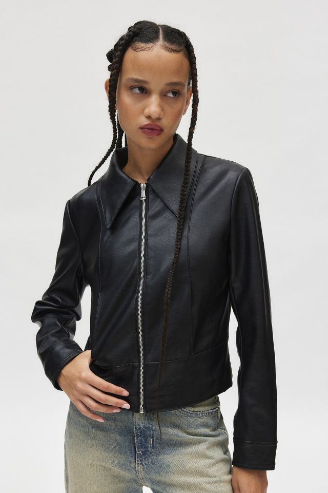 Silence newest and Noise faux leather Jacket