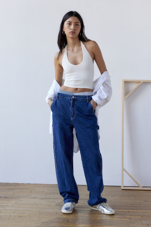 Out From Under Jackie Seamless Cropped Halter Top #1