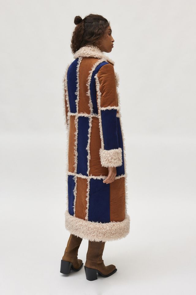 Kimchi Blue Ember Patchwork Coat #3