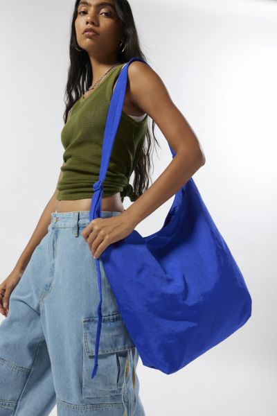 Baggu Large Nylon Sling Bag In Lapis, Women's At Urban Outfitters In Blue