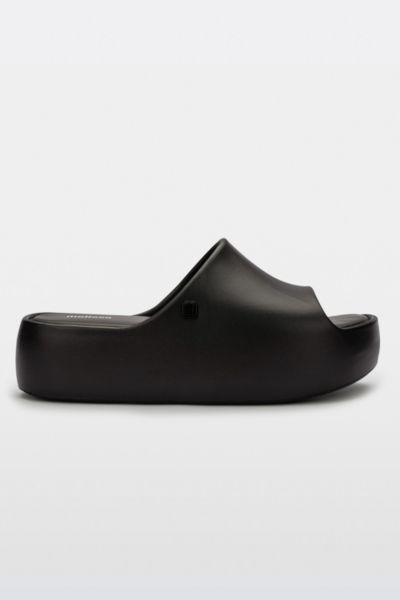 Shop Melissa Free Platform Jelly Slide In Black, Women's At Urban Outfitters