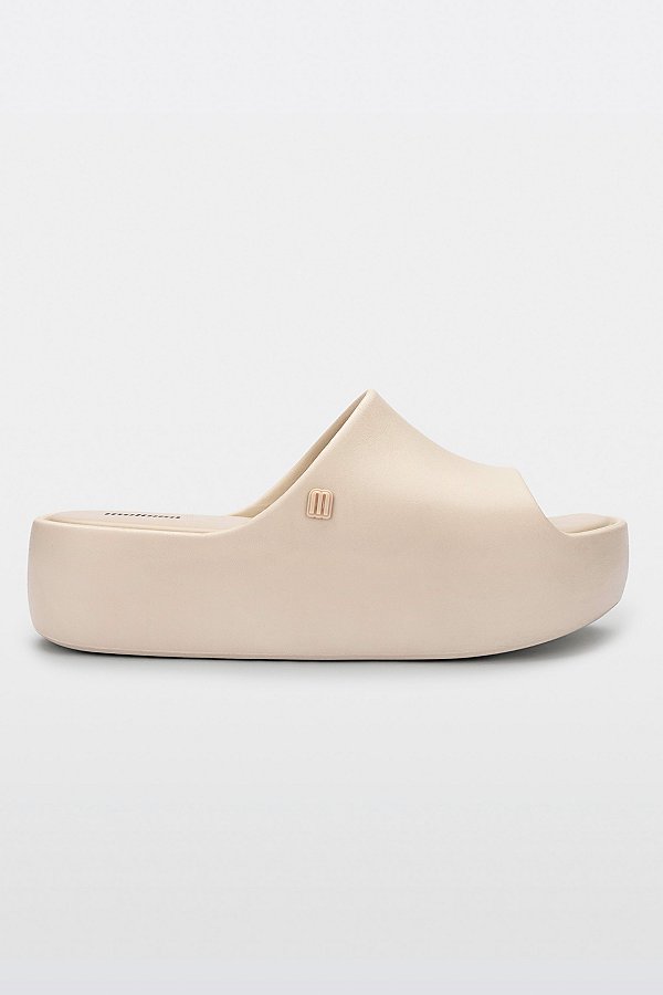 Shop Melissa Free Platform Jelly Slide In Beige, Women's At Urban Outfitters