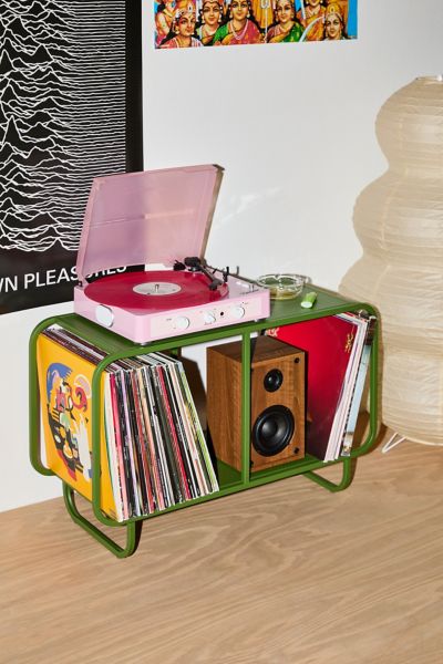 Alana Vinyl Storage Console