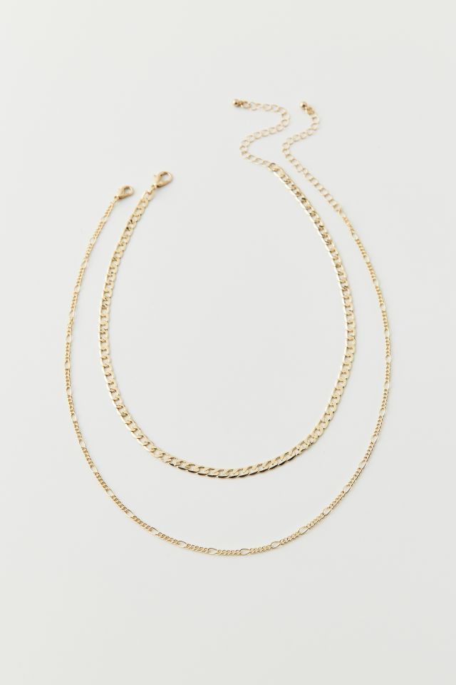 Essential Delicate Chain Layering Necklace Set #1