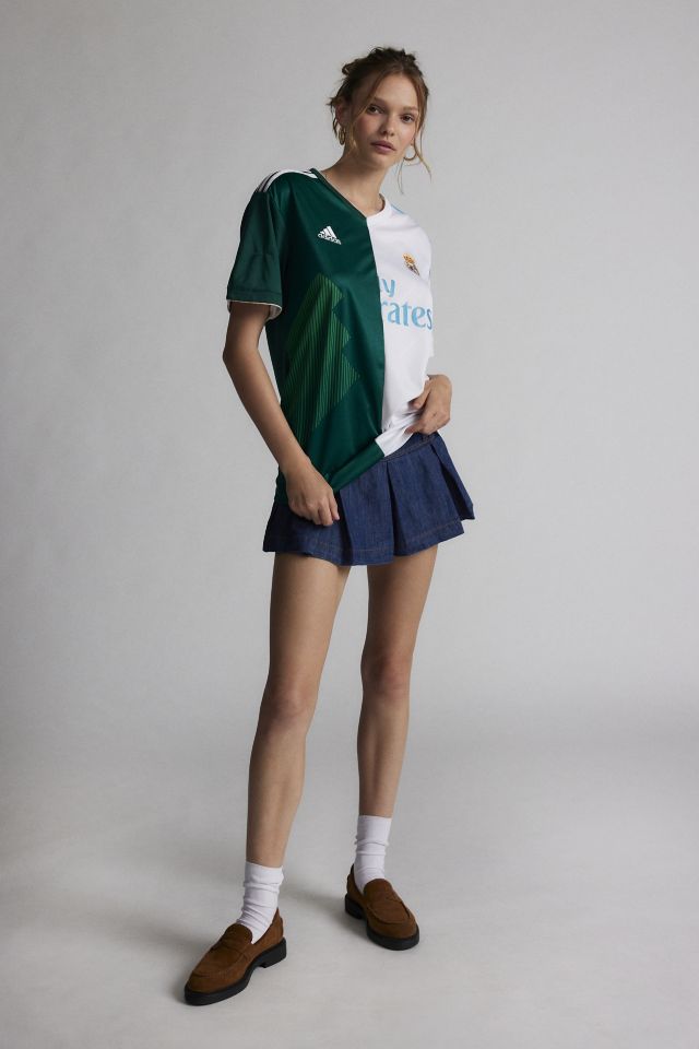 Short en Denim Micro Plissé Blaire Kimchi Blue #2
