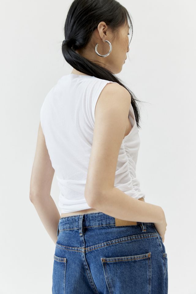 Project Social T Giddy Up Ruched Tank Top #3