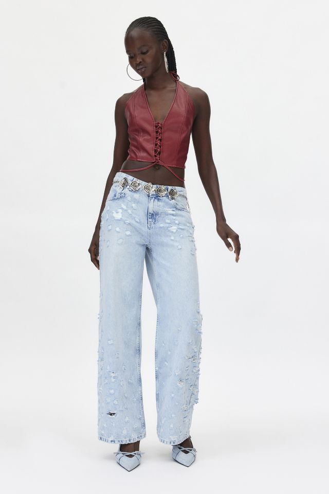 The Ragged Priest Atmosphere Release Distressed Jean #2