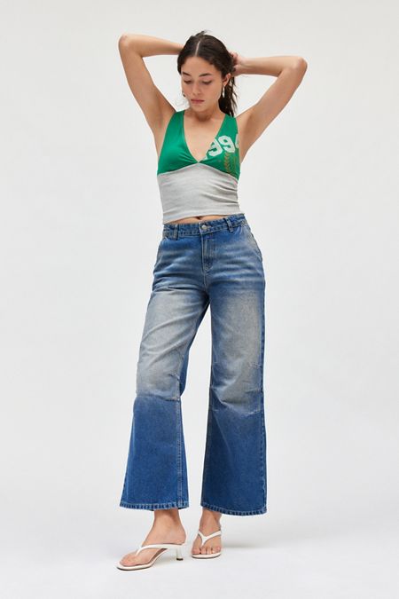 Jaded London Light Wash Slub XL Colossus Baggy Jean | Urban Jaded London Light Wash Slub XL Colossus Baggy Jean | Urban