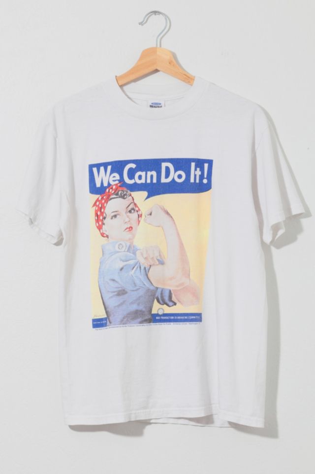 Vintage 1990s Distressed We Can Do It Smithsonian Graphic T-Shirt ...