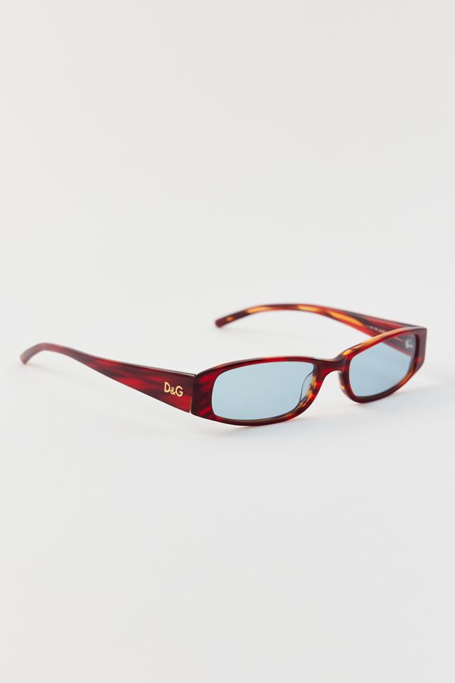 Lunettes De Soleil Dolce & Gabbana Vintage DG8086 - Verres Bleu, Monture Bleue, Occasion