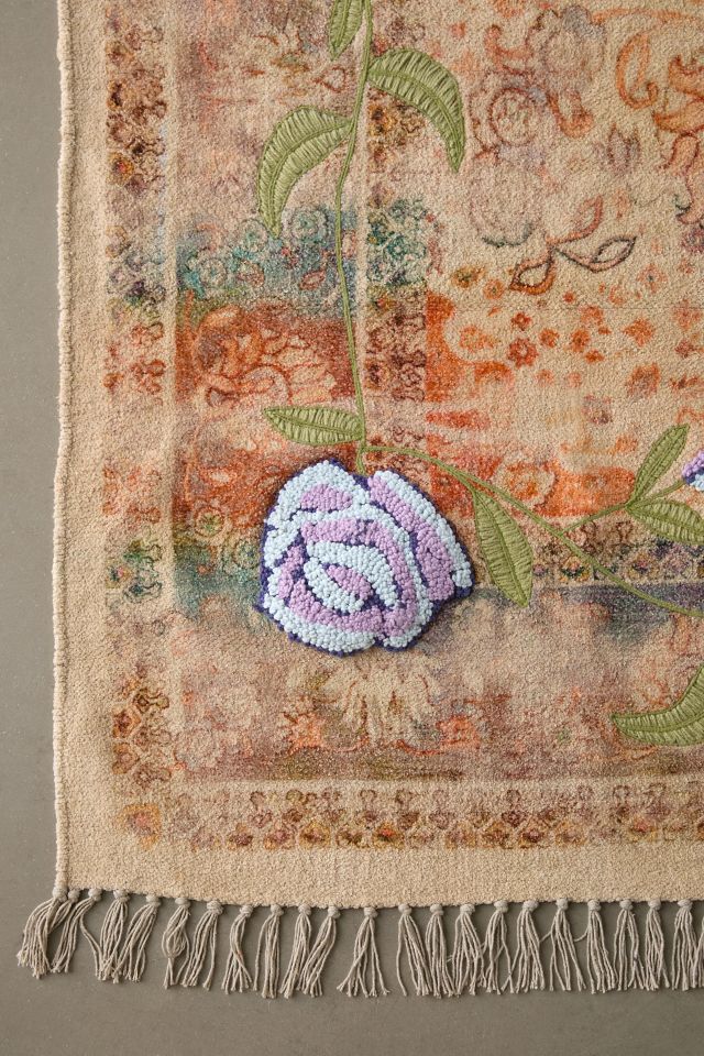 ReMADE By UO Remnants Pavo Rose Rug #3