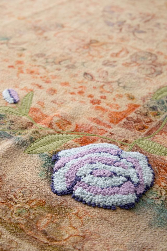 ReMADE By UO Remnants Pavo Rose Rug #2