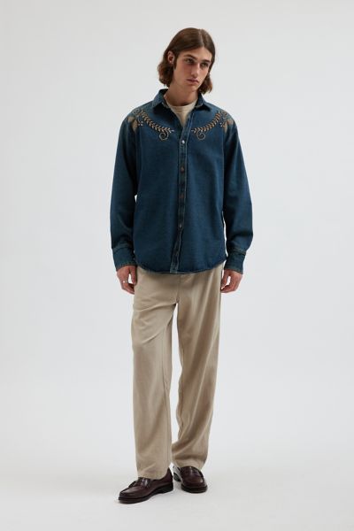 David Catalán Alma Denim Overshirt