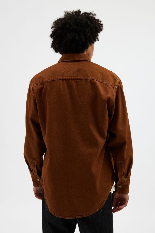 David Catalán Alma Long Sleeve Button-Down Overshirt #2