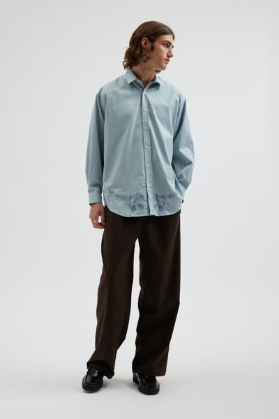 David Catalán Long Sleeve Button-Down Shirt