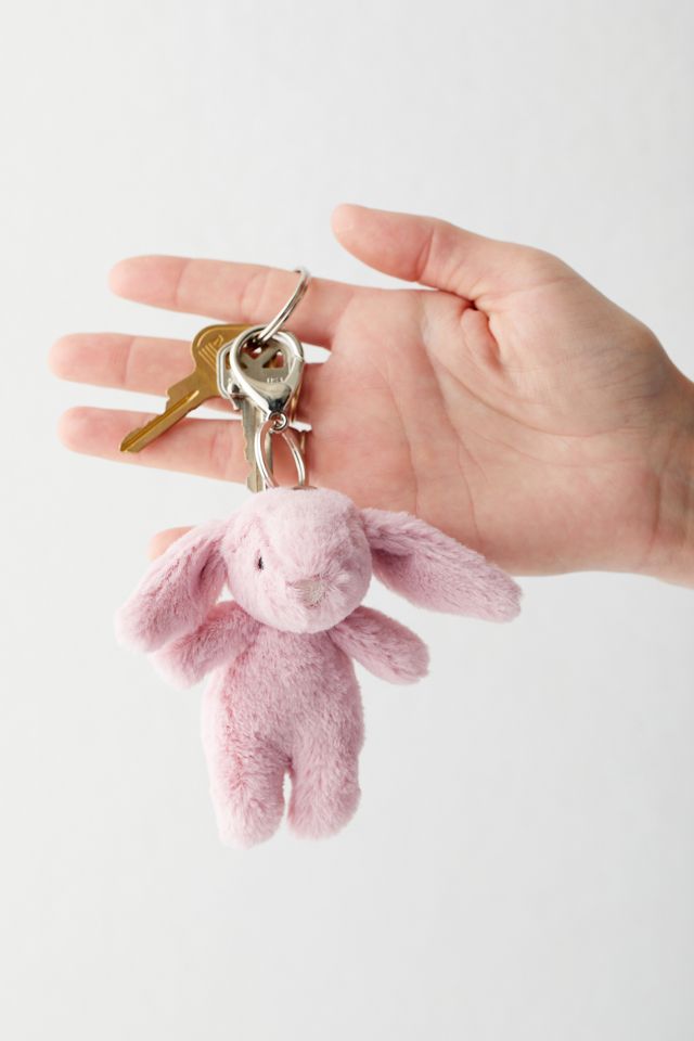 Jellycat Bashful Tulip Bunny Plushie Bag Charm & Keychain Urban