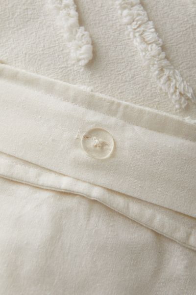 Rose Tufted Duvet Cover