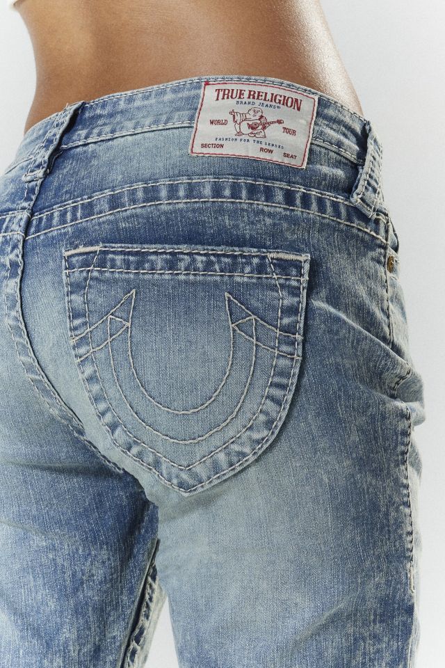 True Religion Joey Big T Vintage Low-Rise Flare Jean | Urban