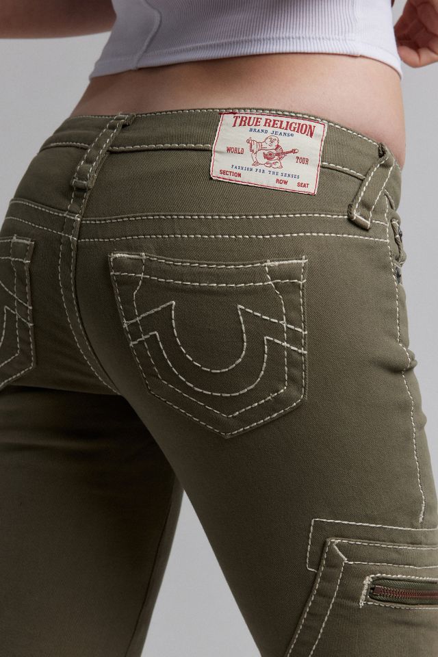 True Religion Becca Cargo Low Rise Bootcut Jean Urban Outfitters Canada
