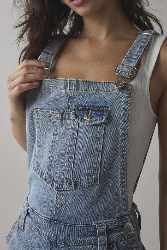 True Religion Big T Flap Straight Leg Overall #1