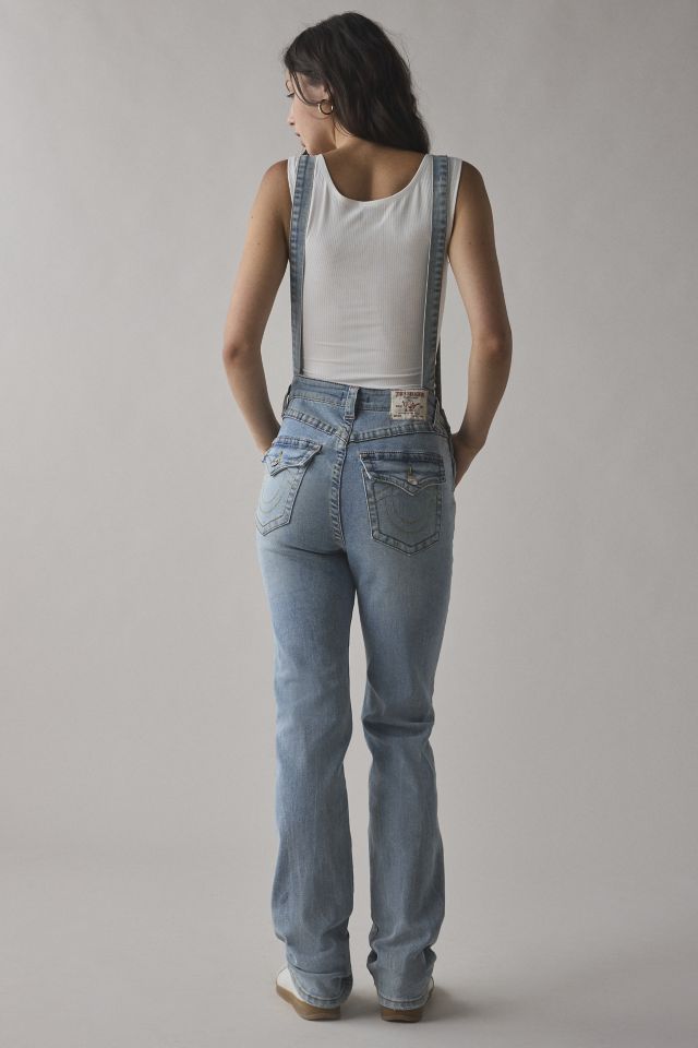True Religion Big T Flap Straight Leg Overall #3