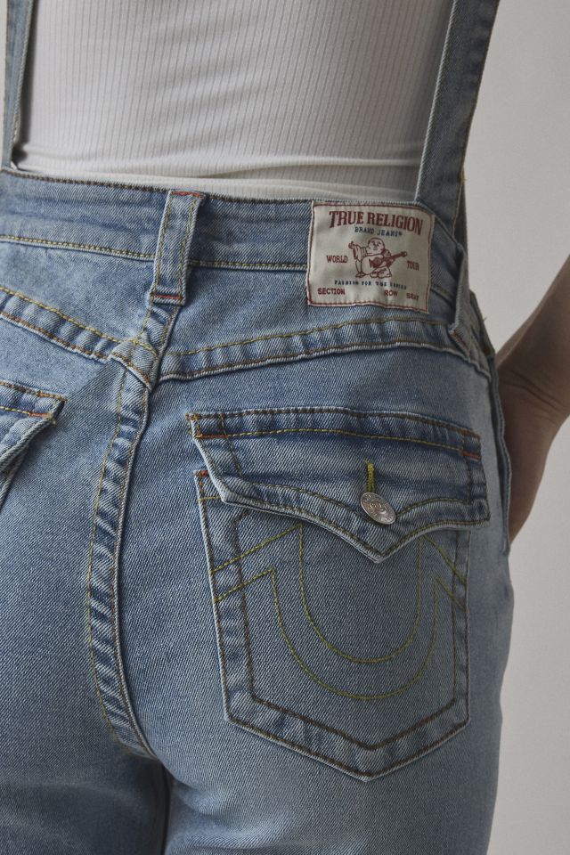 True Religion Big T Flap Straight Leg Overall #4