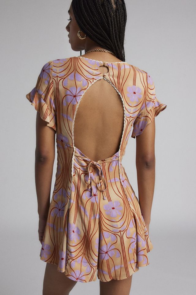 Kimchi Blue Thalia Open Back Romper #1