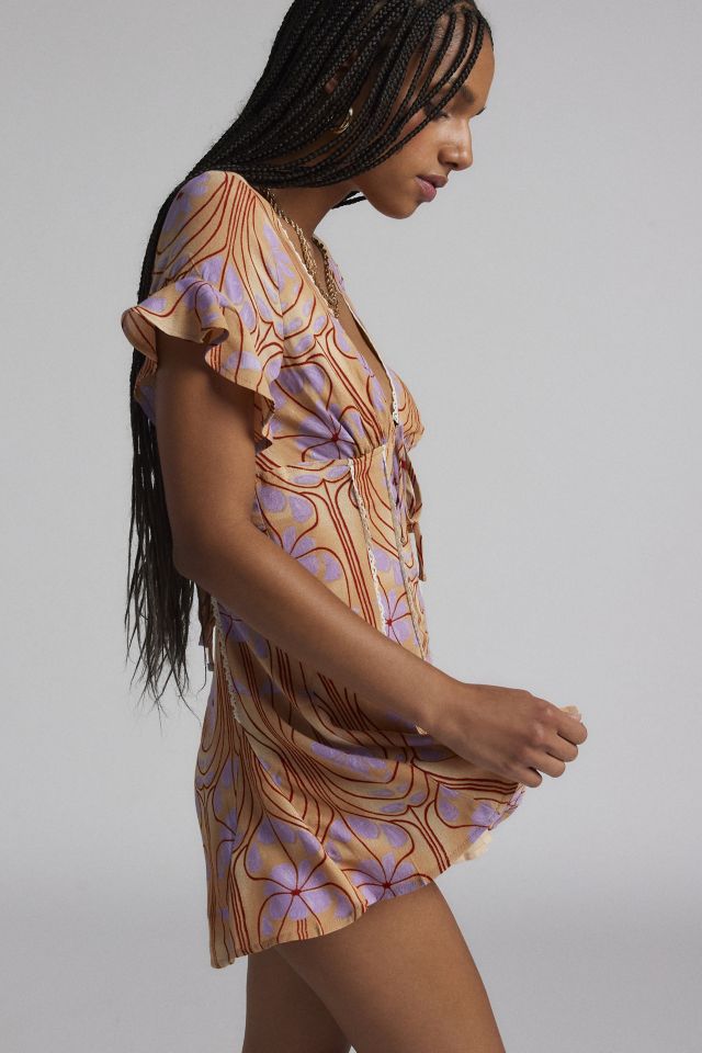 Kimchi Blue Thalia Open Back Romper #2