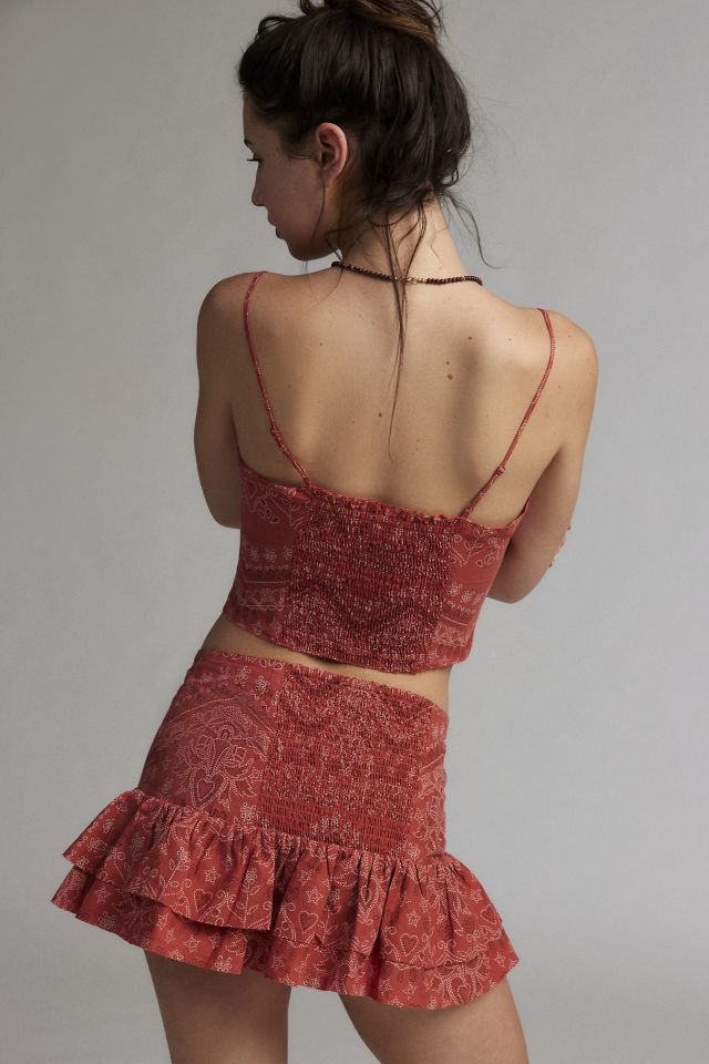 Kimchi Blue Eloise Crop Top & Mini Skirt Set #4