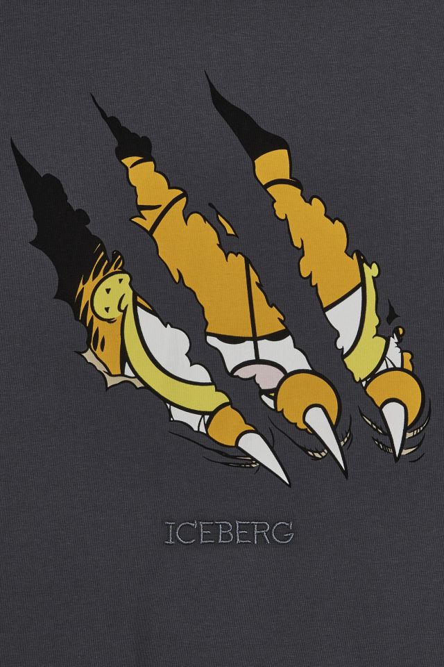 T-shirt graphique ICEBERG Garfield Claw #1
