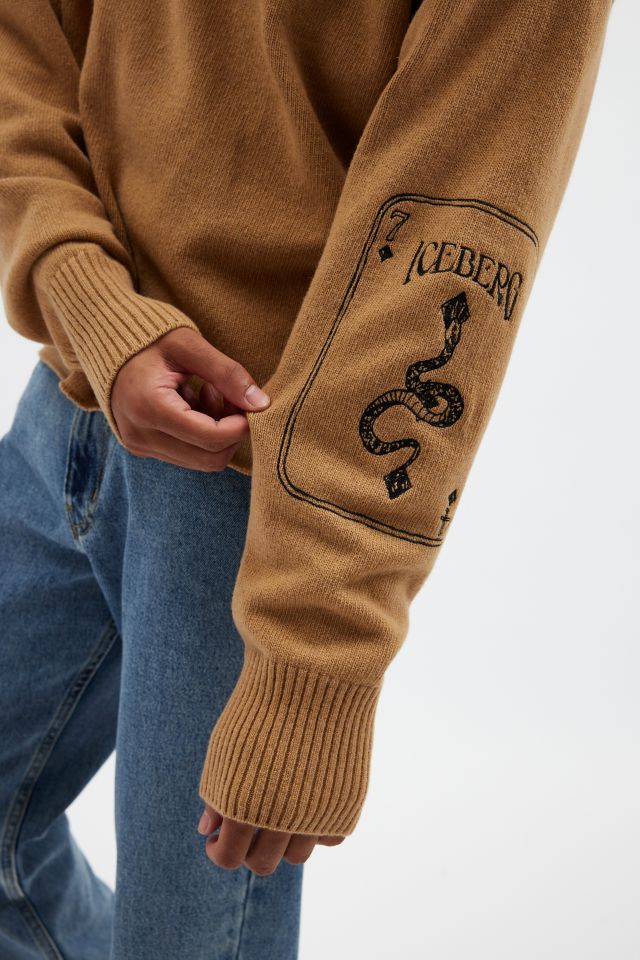 ICEBERG Cropped High Neck Sweater #3