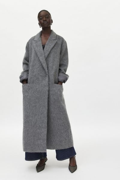 BDG Noa Structured Longline Trench Coat