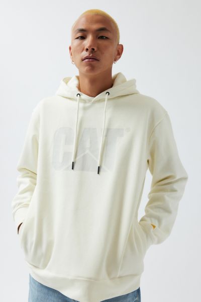 CAT Oversized Tonal Logo Hoodie Sweatshirt