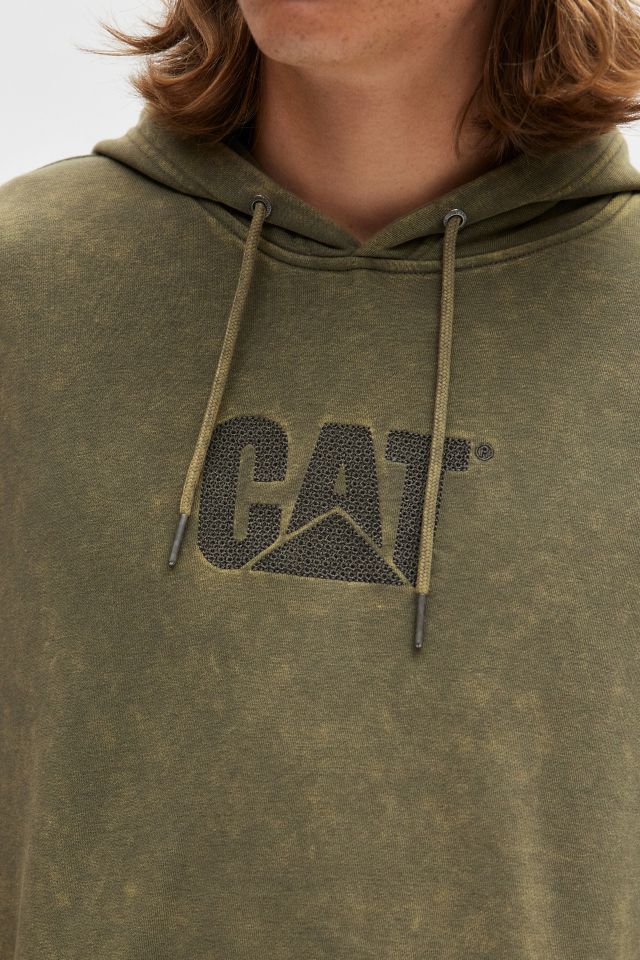 Chandail à Capuchon Délavé CAT Heritage avec Logo Brodé #3