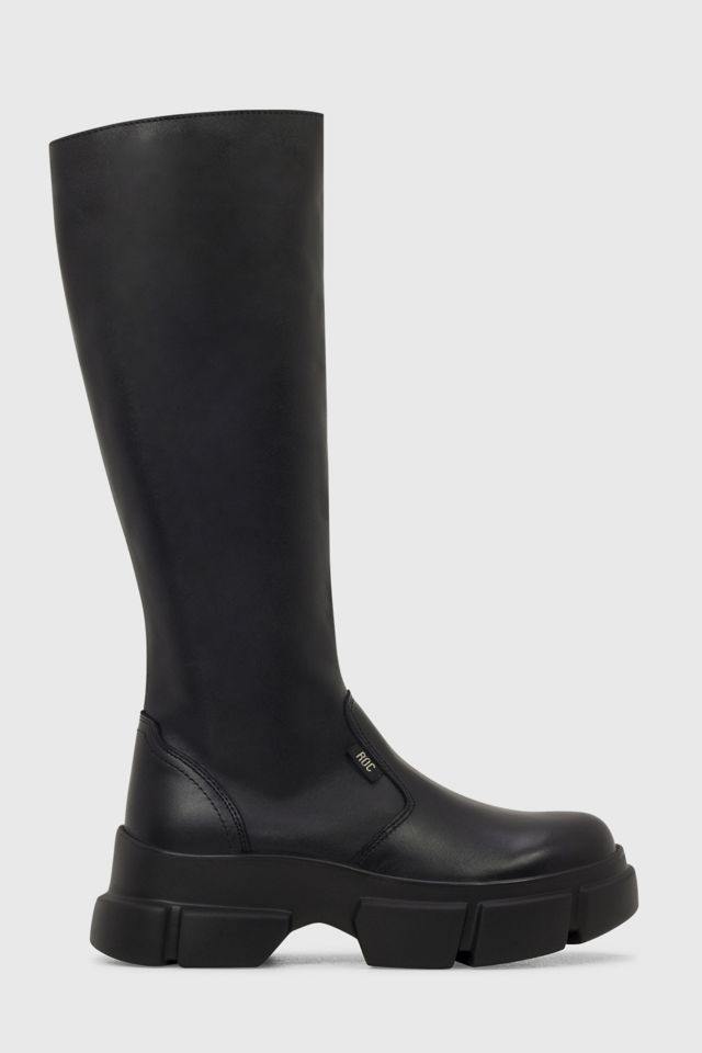 ROC Rogue Leather Platform Boot #1