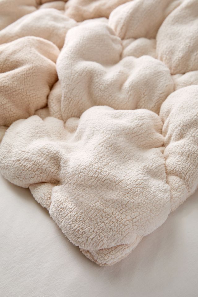 Heart Cloud Fleece Throw Blanket #2