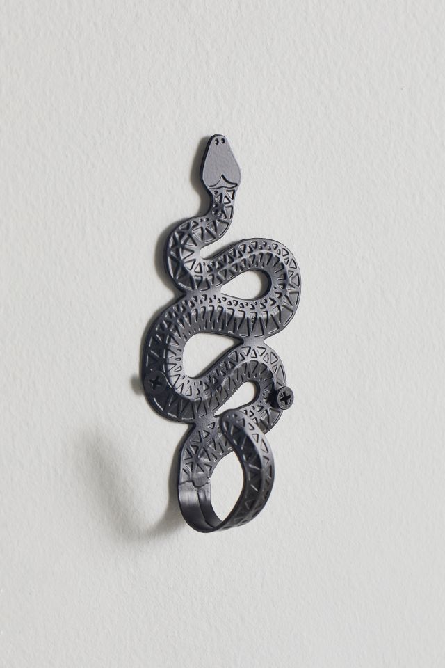 Crochet Mural Serpent en Métal #1