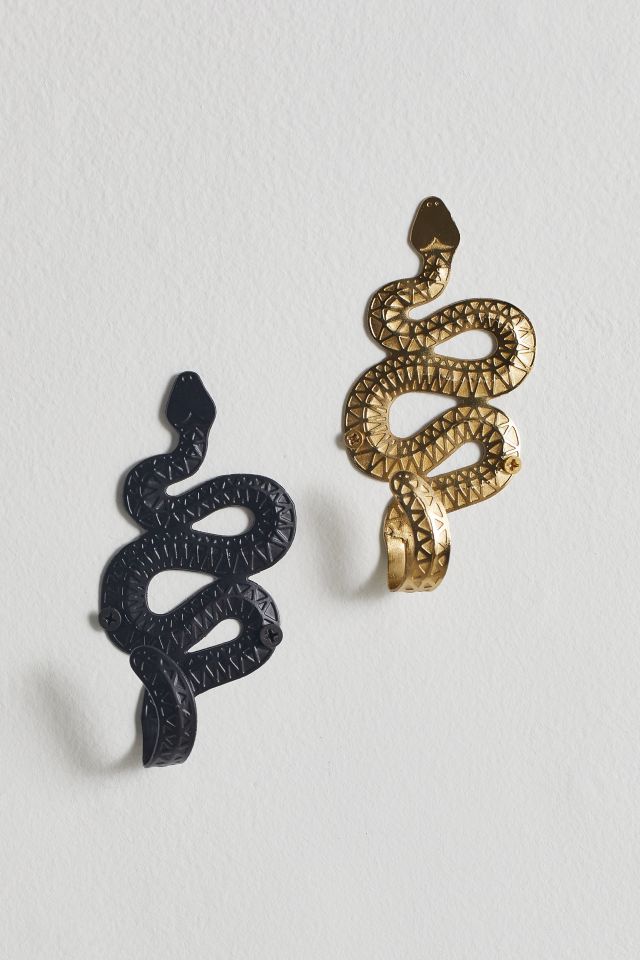 Crochet Mural Serpent en Métal #3