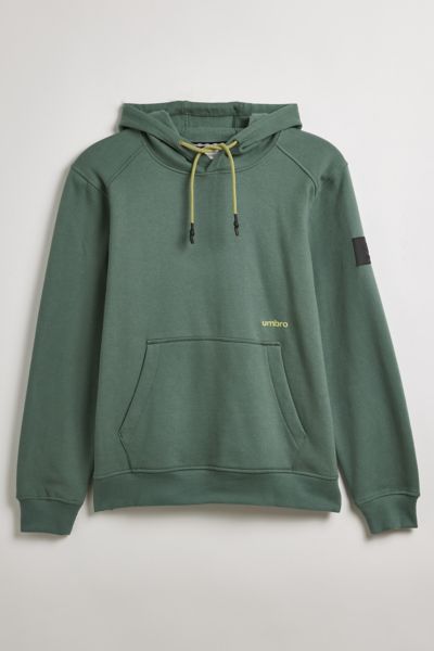 Umbro Core Essentials Hoodie Sweatshirt In Green, Men's At Urban Outfitters