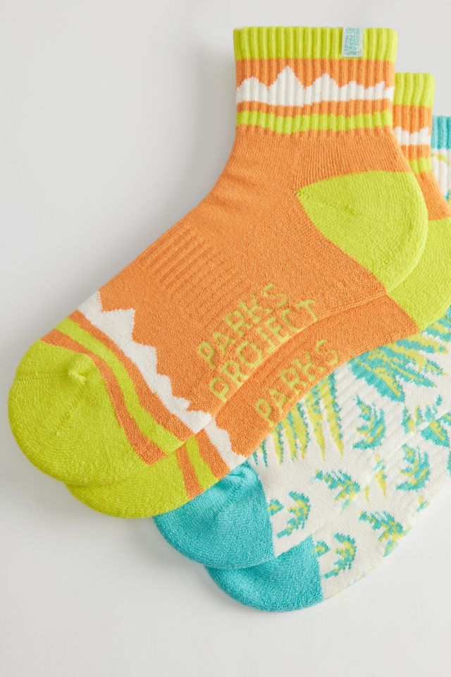 Parks Project X Merrell Hi-Vis Ankle Sock 2-Pack #1