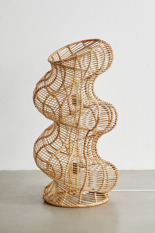 Rasmus Rattan Floor Lamp #2