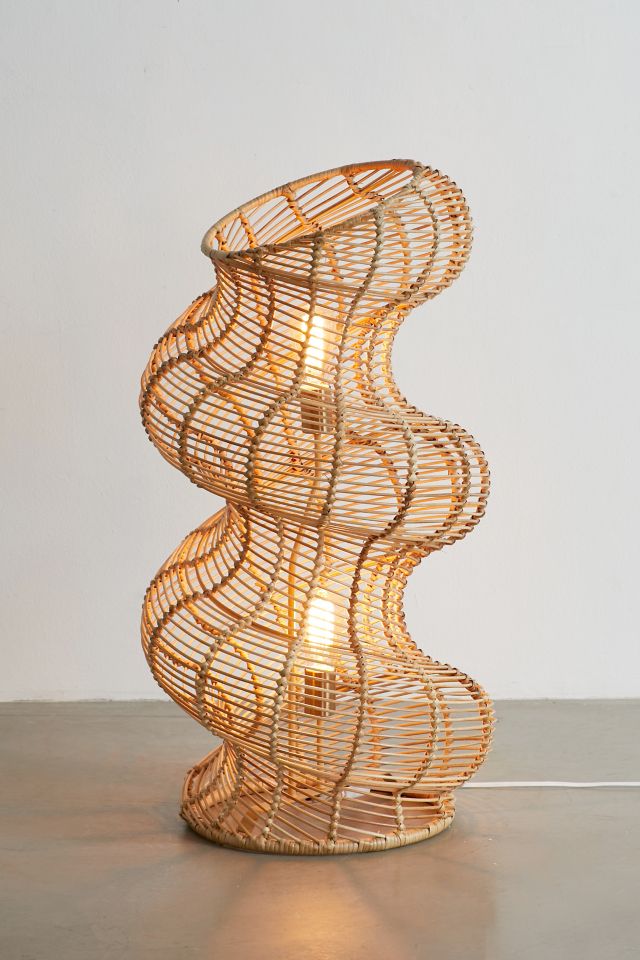 Rasmus Rattan Floor Lamp #3