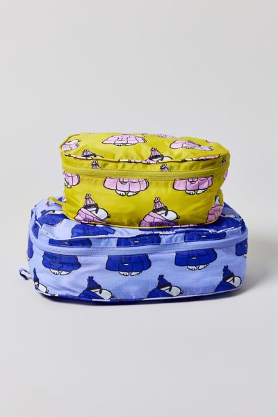 BAGGU X Peanuts Packing Cube Set