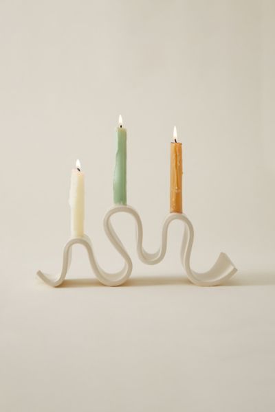 Sin Wyat Candelabra In Cream