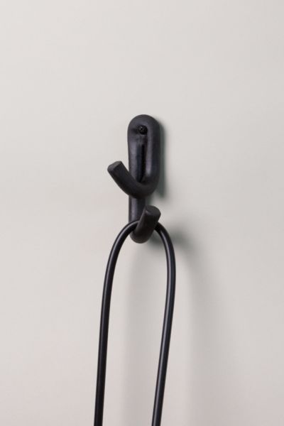 Sin Ceramic Leggy Crossed Wall Hook In Black At Urban Outfitters