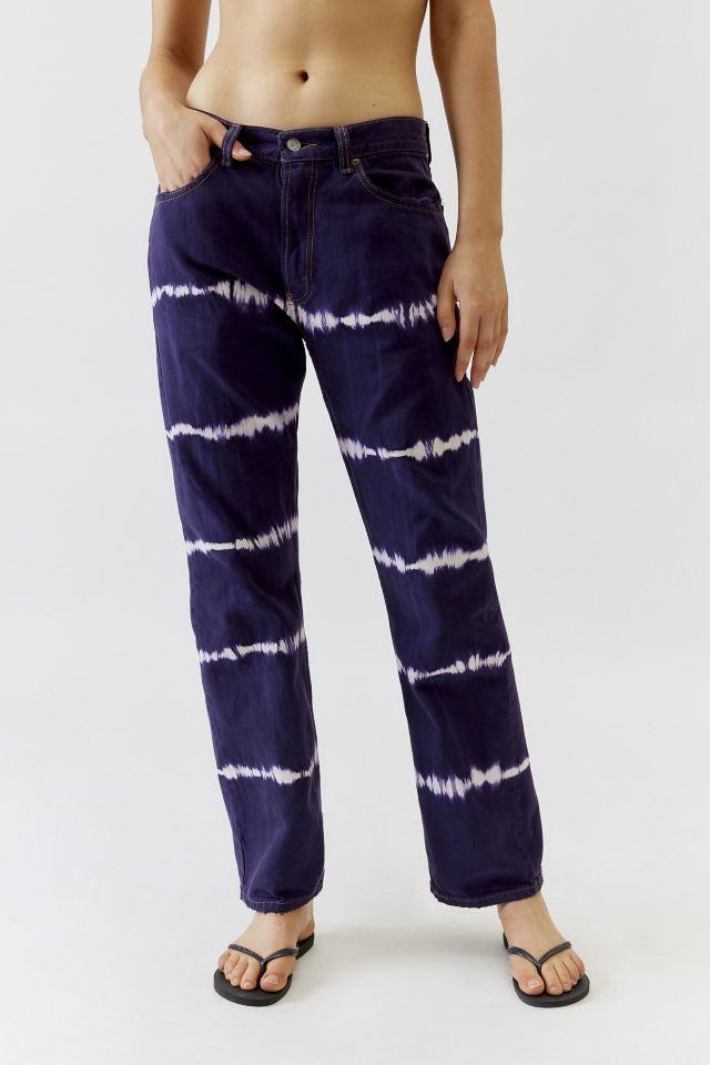 Urban Renewal Remade Levi's® Overdyed Bleach Stripe Jean #1