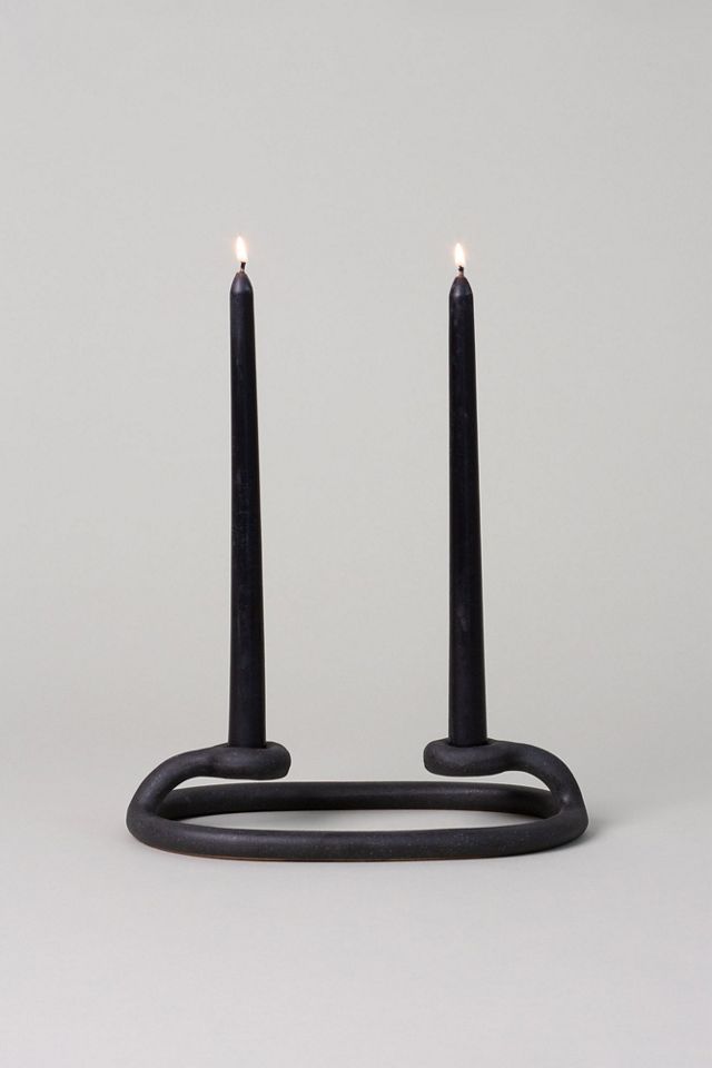 SIN Duo Ceramic Candlestick Holder Urban Outfitters