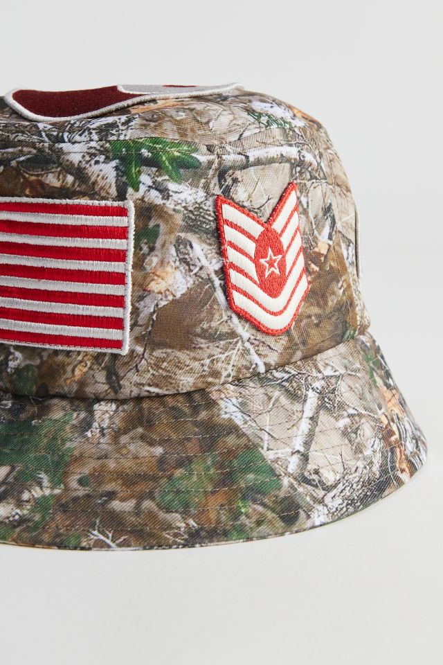 Tree Camo Patch Bucket Hat #2